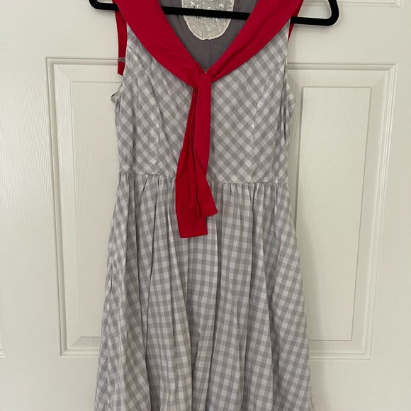 Knitted Dove Coastal Conservatory dress - Picture 4 of 8